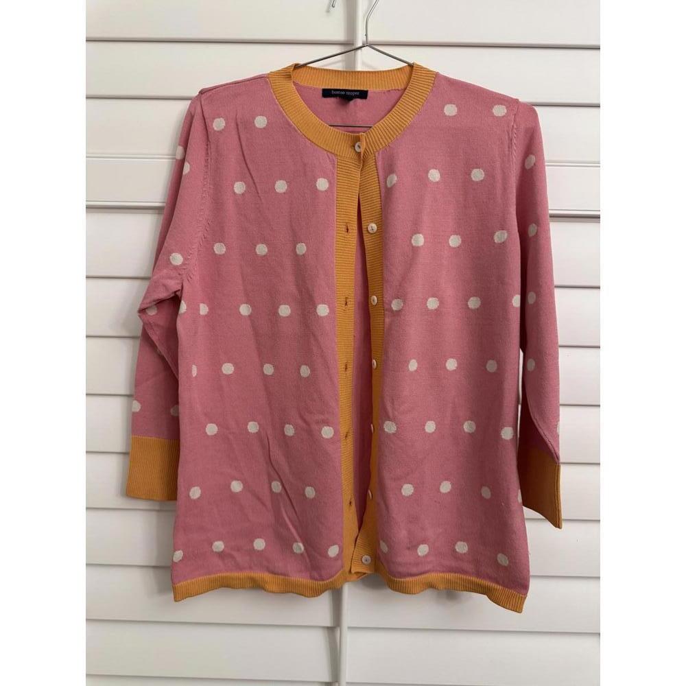 Boston Proper silk blend carriage  size Large